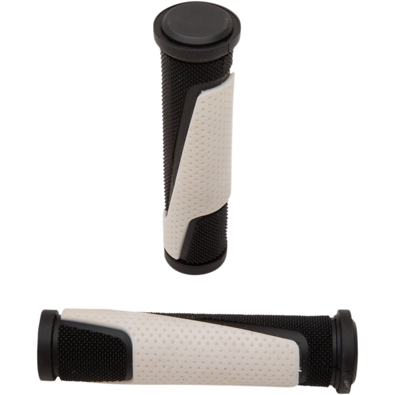PRO GRIP 0630-2397 PA080722NEBI 807 Double Density Open End Grips Grips - 807 - Open Ends - White/Black
