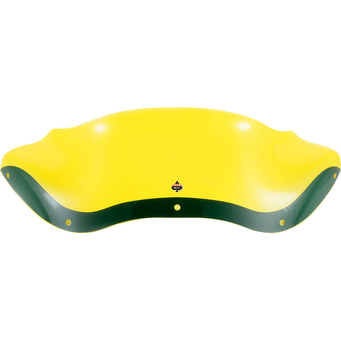 KLOCK WERKS 2310-0719 KWW-01-0624 Ice Kolor Flare™ Windshield - 8" - Yellow Ice - FLTR