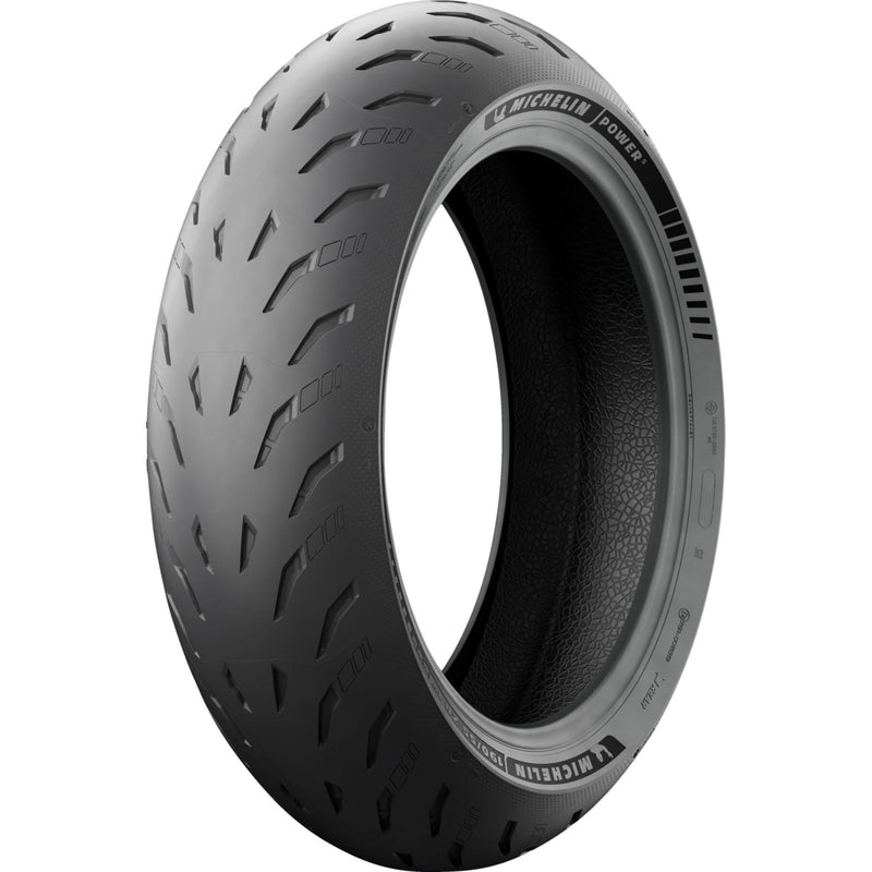 MICHELIN 0302-1411 21837 Power 5 Tire Tire - Power 5 - Rear - 190/55ZR17 - (75W)