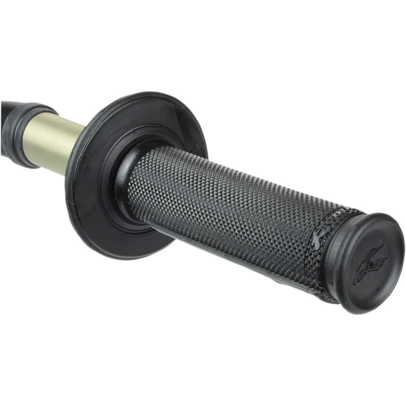 RENTHAL 0630-1695 G197 Ultra Tacky Dual-Compound Grips Grips - Ultra Tacky - Half Waffle