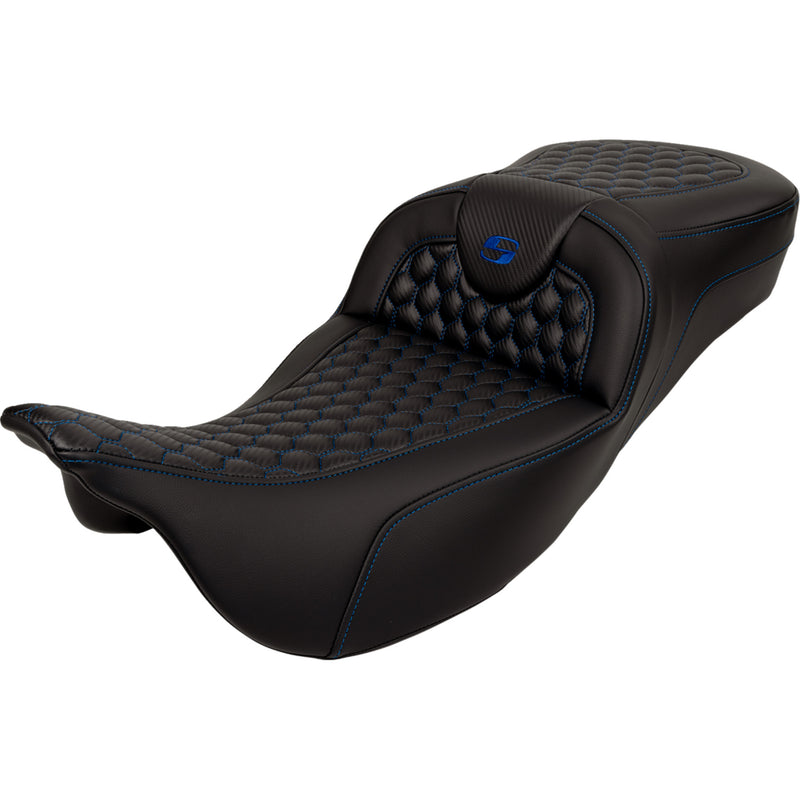 Saddlemen Roadsofa™ Seat - 808-07B-19001 For Harley Touring 2008-2025