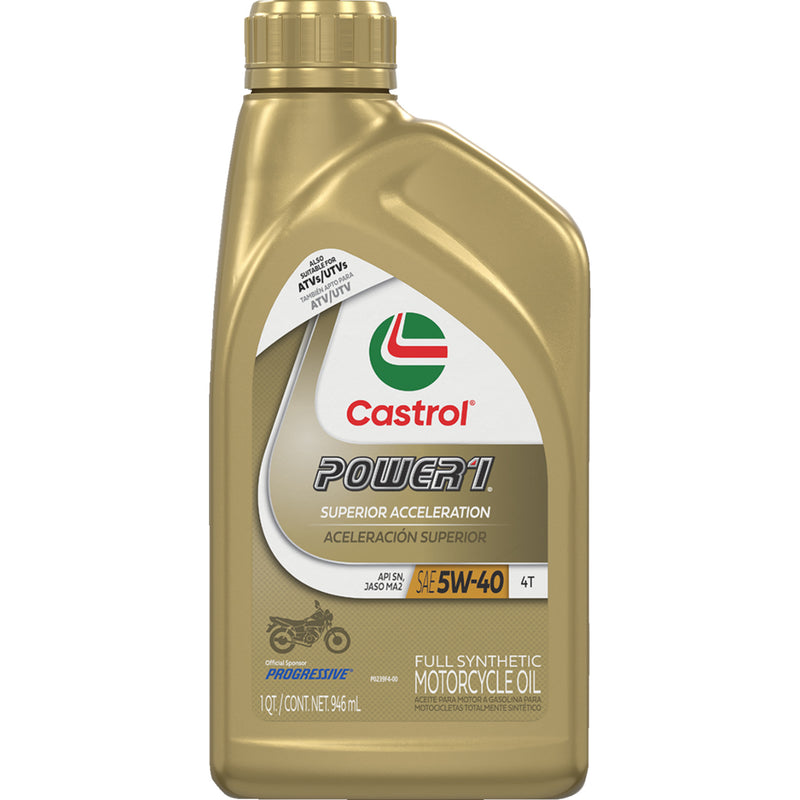 CASTROL 3601-0374 15D29D Power 1® Synthetic Engine Oil 5w-40 - 1 u.s. quart