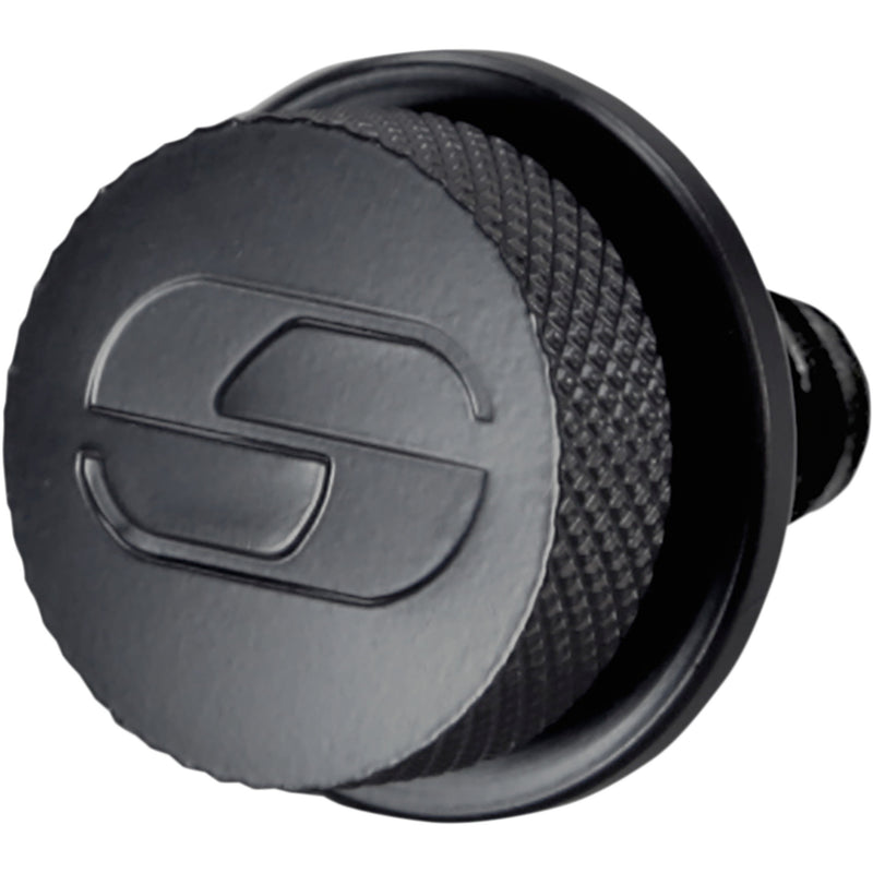 SADDLEMEN 0820-0097 8909B Seat Mounting Knob 1-1/4"-20 Seat Knob - Black