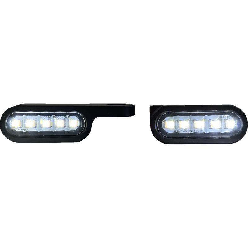 Custom Dynamics Mirror Turn Signals - CD-MMTS-AW-B For Harley Softail 2015-2024