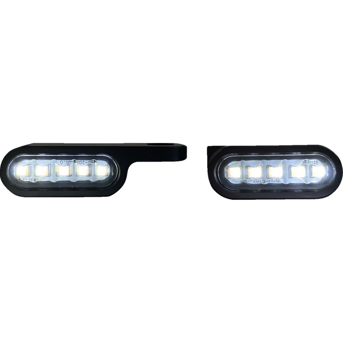 CUSTOM DYNAMICS 2040-3063 CD-MMTS-AW-B Mirror Mount Front Turn Signals