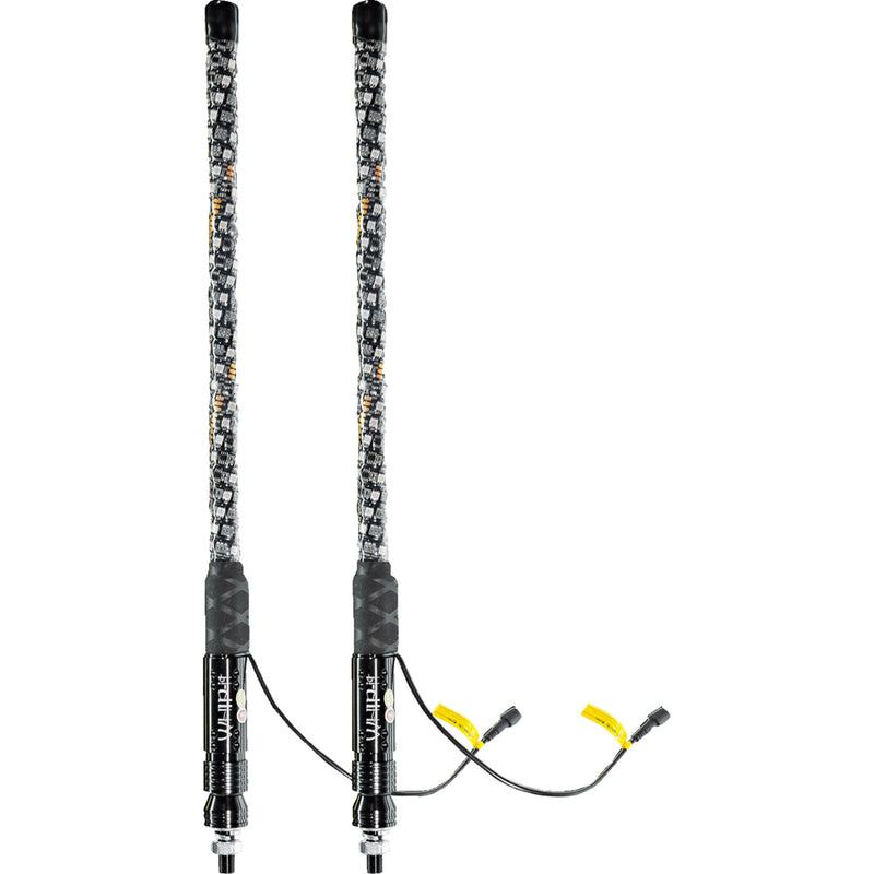 WHIPITLIGHTRODS 2040-2945 QD-CHSBTR-142 Bluetooth RGB Light Rod with Quick Disconnect 4' Light Rod Whip - Chase - Quick Disconnect