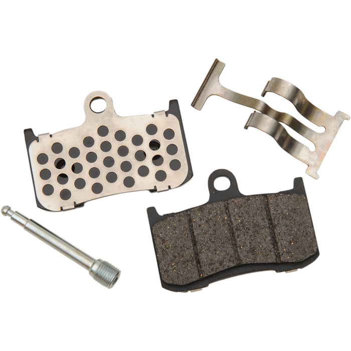 DRAG SPECIALTIES 1721-2255 Victory Brake Pads Semi Metallic Brake Pads - Victory