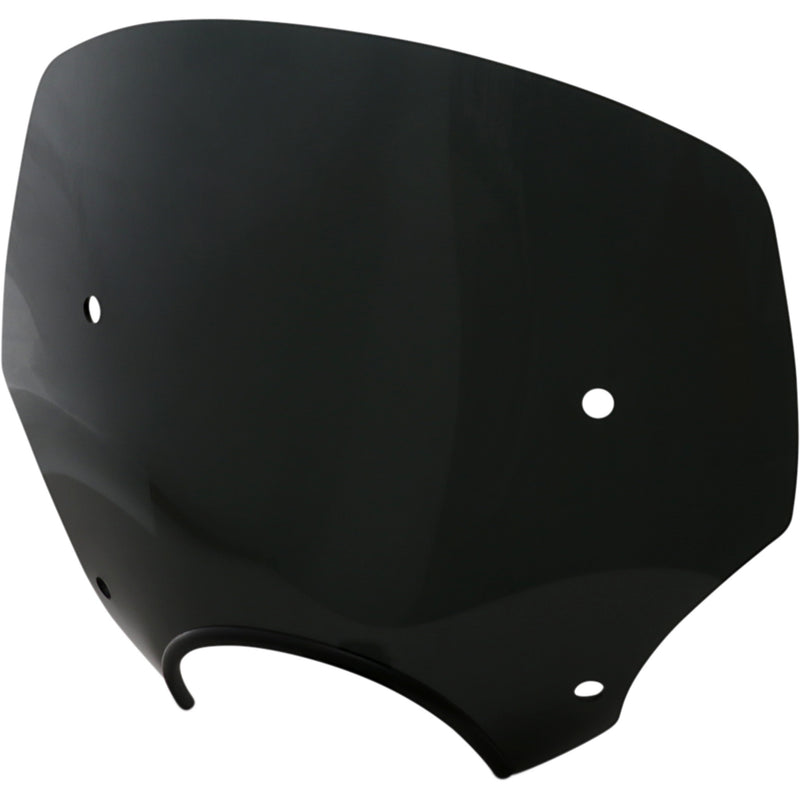 MEMPHIS SHADES 2311-0065 MEP5235 El Paso Sportshield — 7" - El Paso Windshield - 13" - 7" Headlight Cutout - Dark Black Smoke