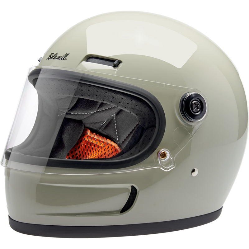 BILTWELL Gringo SV Helmet Gloss - Chalk Gray