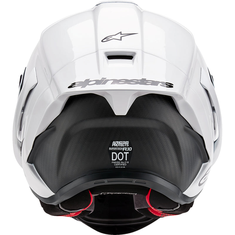 ALPINESTARS Supertech R10 Helmet Solid - Gloss White