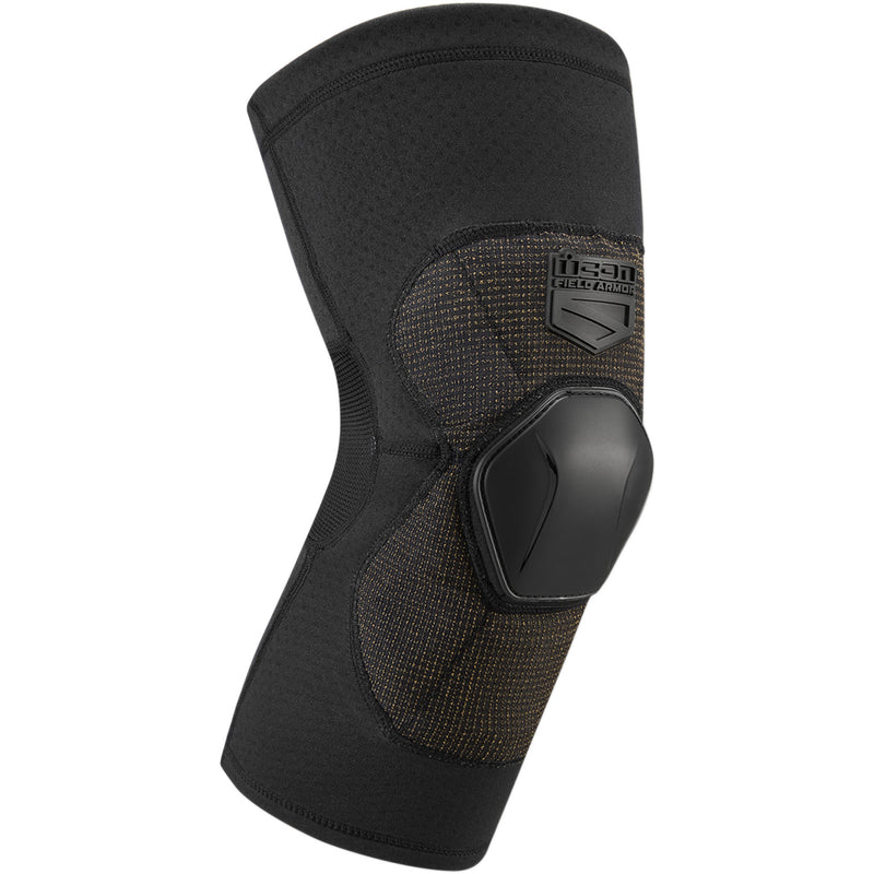 ICON Field Armor™ Compression Knee Guards Black
