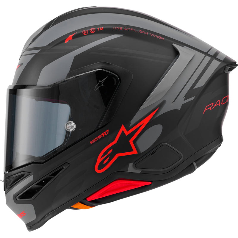 ALPINESTARS Supertech R7 A-Core Helmet 22.06 - Matte Black/Gray/Red