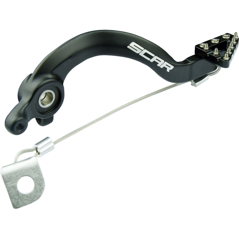 Scar Brake Pedal - RBP501BK For Gas Gas 65 2021-2023 | Husqvarna TC 65 2017-2023 | KTM SX 65 2009-2023
