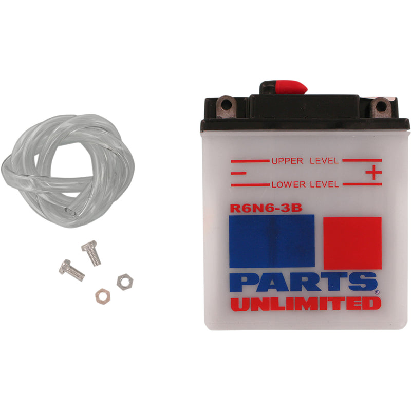 Parts Unlimited Battery - R6N6-3B Honda Motorcycles 1970-1982