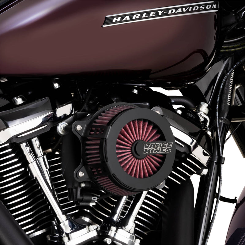 Vance & Hines VO2 Cage Fighter Air Intake - 40366 For Harley Motorcycles 2017-2025