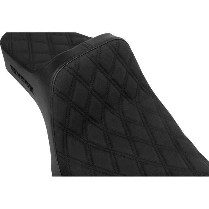 SLYFOX 0804-0836 4709C-SlyFox High Noon Seat double diamond - black logo - black stitch - xl '04-'22