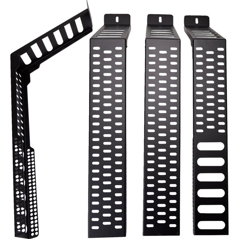 MOOSE OFFROAD 1512-0258 1024PF Universal Upper Deck System Brackets Upper Deck System Brackets