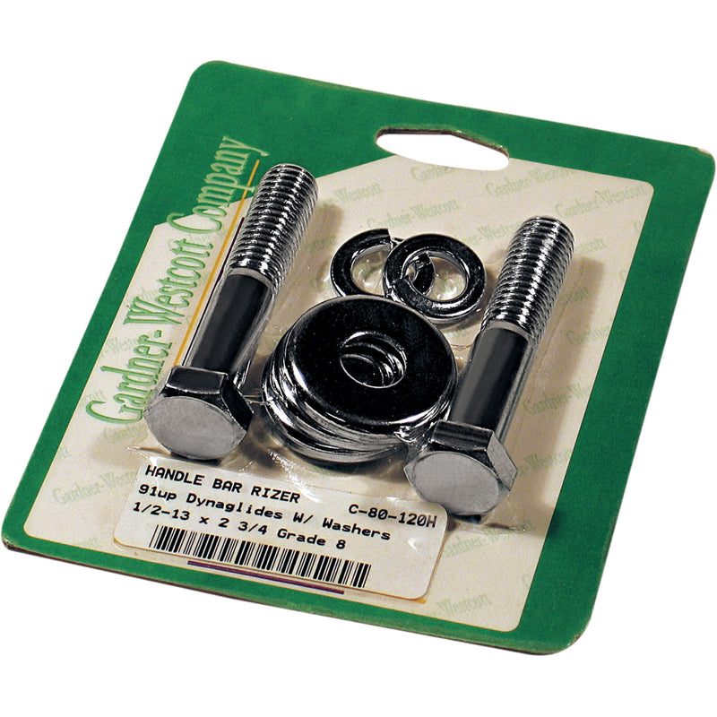 GARDNER-WESTCOTT 2401-0293 C-80-120H Riser Mounting Bolt Set Riser Bolts - 1/2"-13 x 2-3/4"