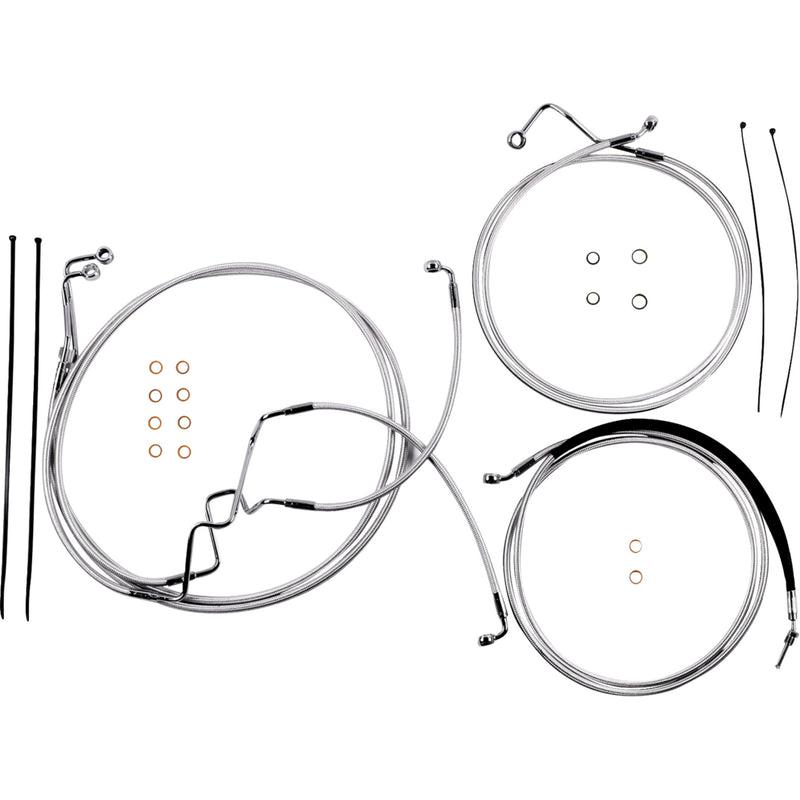 Magnum Shielding Cable Kit - 387925 For Harley Road King 2017-2020