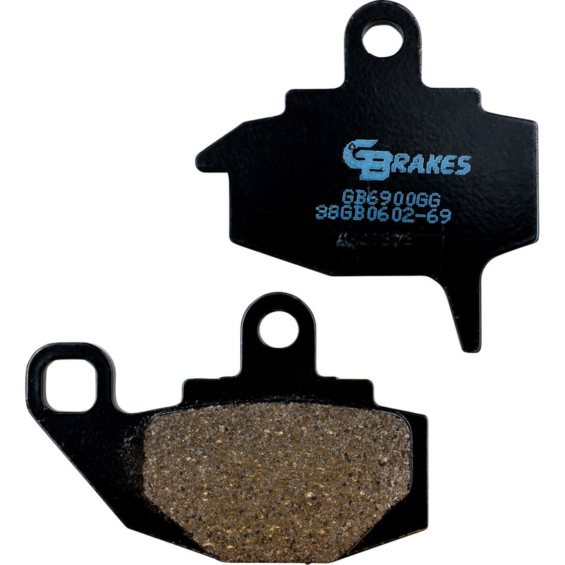 Gbrakes Brake Pad - GB0602-69 For Yamaha Dirt Bikes 1998-2002 | Sherco Dirt Bikes 2004-2013 | Gas Gas Dirt Bikes 2008-2020 | Husqvarna 125 2007