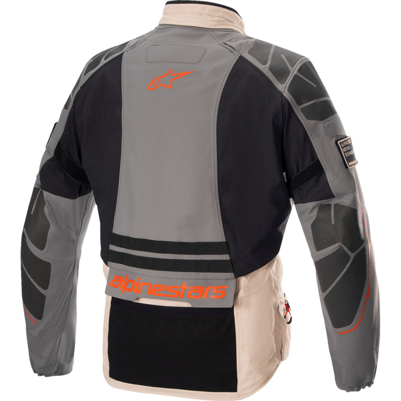 ALPINESTARS AMT-10R Drystar® XF Jacket Fur - Gray/Pale Brown/Spicy Orange