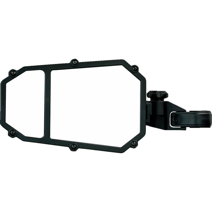 MOOSE OFFROAD 0640-1687 MUTVMIR-ES2-CCS Side View Mirror with Blind Spot Mirror - Side View - Octagon - Black