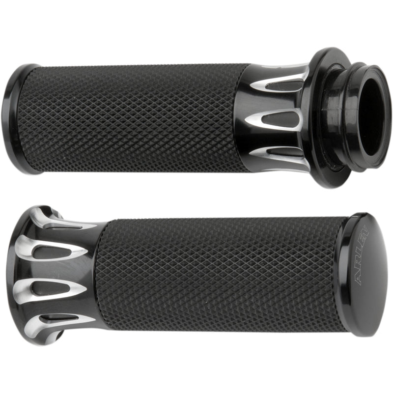 Arlen Ness Deep Cut Fusion Grips - 07-319 For Harley Motorcycles 2008-2025