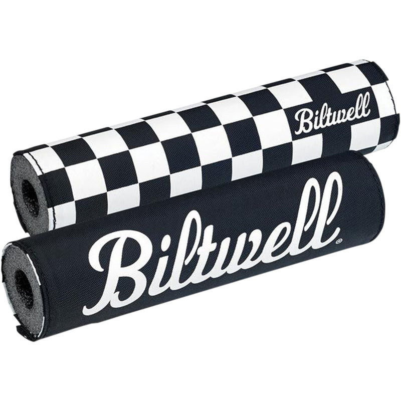 BILTWELL 0601-4099 6901-650 Reversible Moto Handlebar Pad Crossbar Pad - Checker
