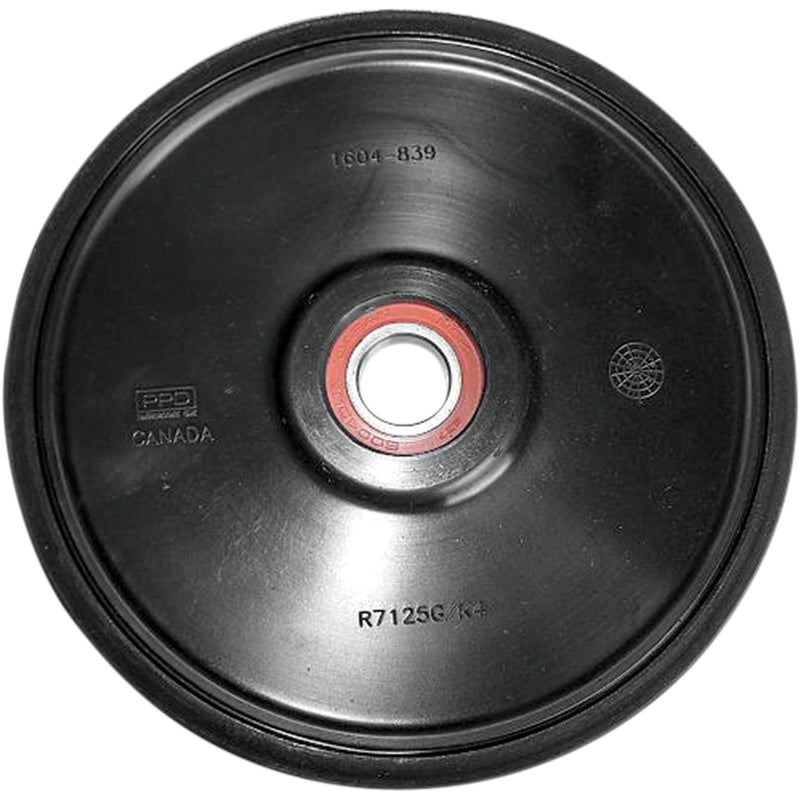 PARTS UNLIMITED 4702-0094 Idler Wheel thin  with bearing 6004-2rs - black - group 5 - 7.125" od x 20 mm id