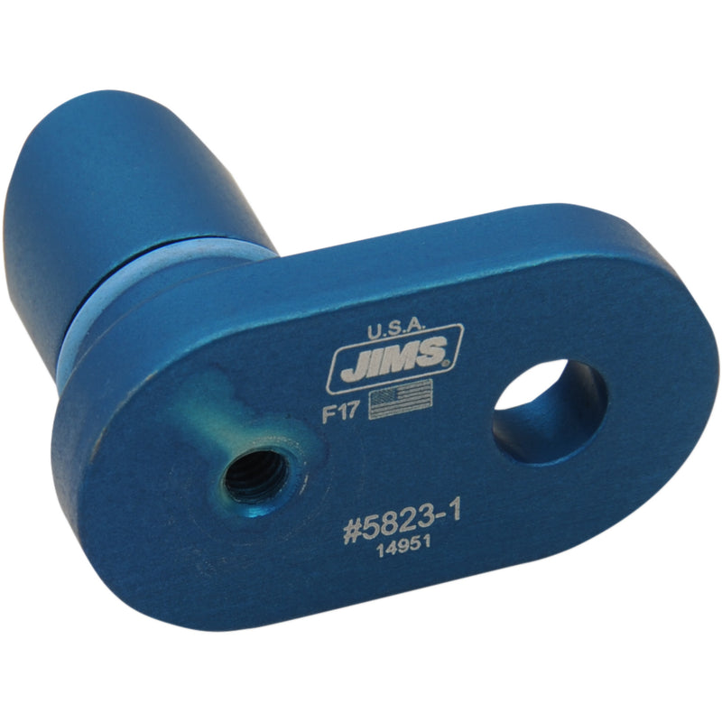 JIMS 3801-0323 5823 Mighty Bite Flywheel Lock Flywheel Lock - Mighty Bite - Blue - M8