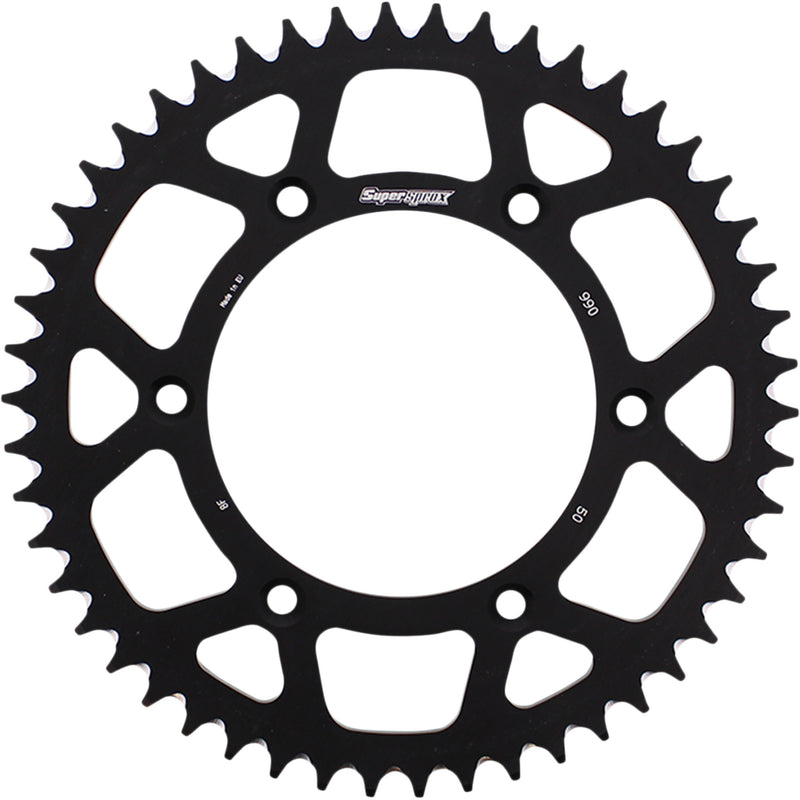 Supersprox Aluminum Sprocket - RAL-990-50-BLK Husaberg Dirt Bikes 2004-2014