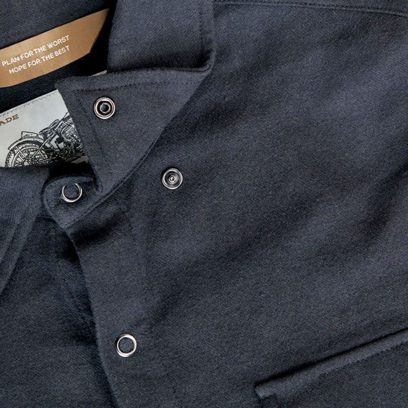 BILTWELL HI Test Flannel Shirt Black
