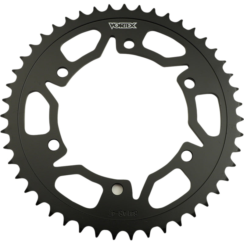 VORTEX 1210-1120 641AS-47 Steel Sprocket Steel Rear Sprocket - 47 Tooth - Yamaha