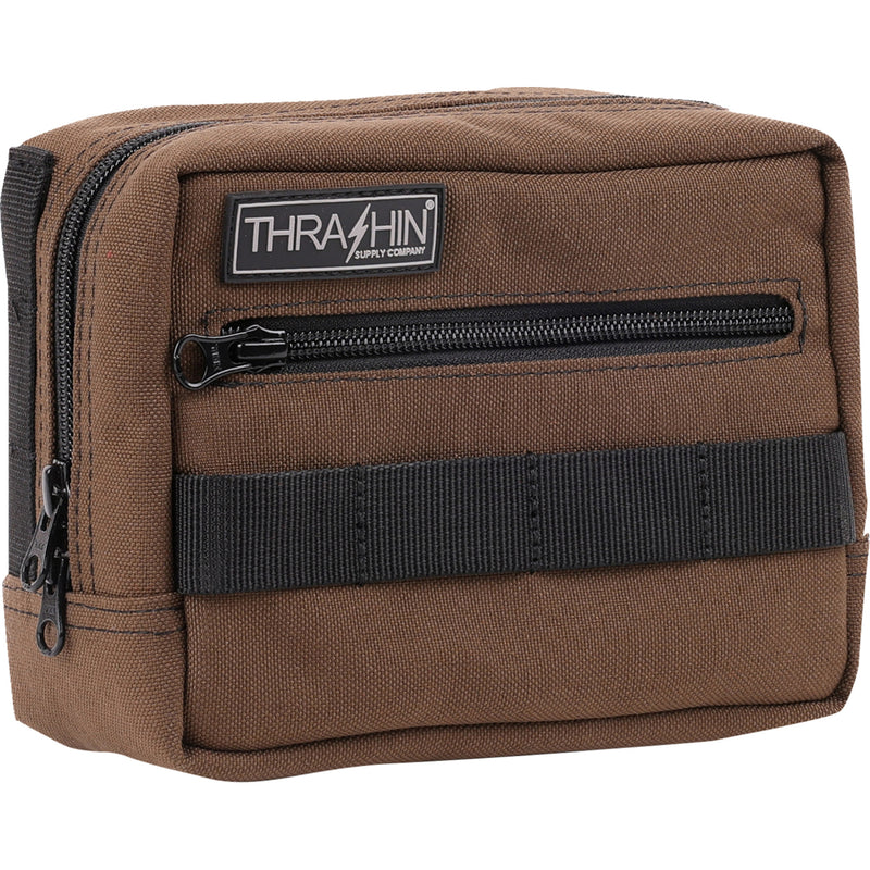 THRASHIN SUPPLY CO. 3510-0193 THB-0006 Handlebar Bag - Brown