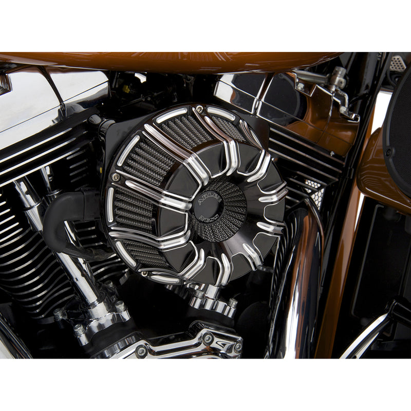 Arlen Ness Inverted Series 10 Gauge Air Cleaner - 18-941 For Harley Motorcycles 2008-2017