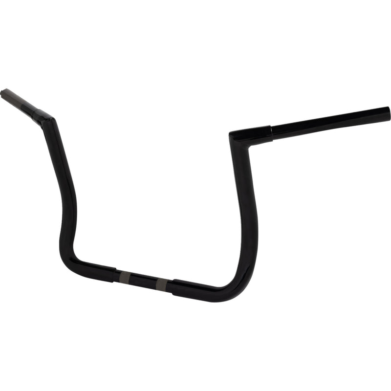 LA Choppers Pre-Wired Twin Peaks Handlebar 1-1/4" X 12" Black - LA-7361-12BW For Harley Electra Glide 2014-2022