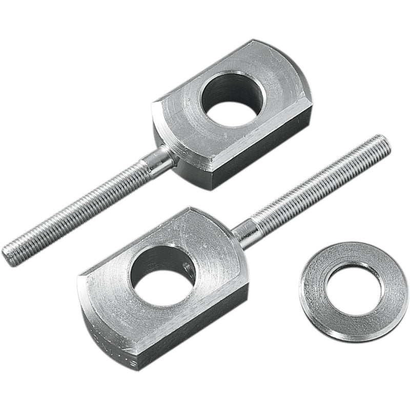 Drag Specialties Axle Adjuster - DS-195104 For Harley Motorcycles 1973-1996