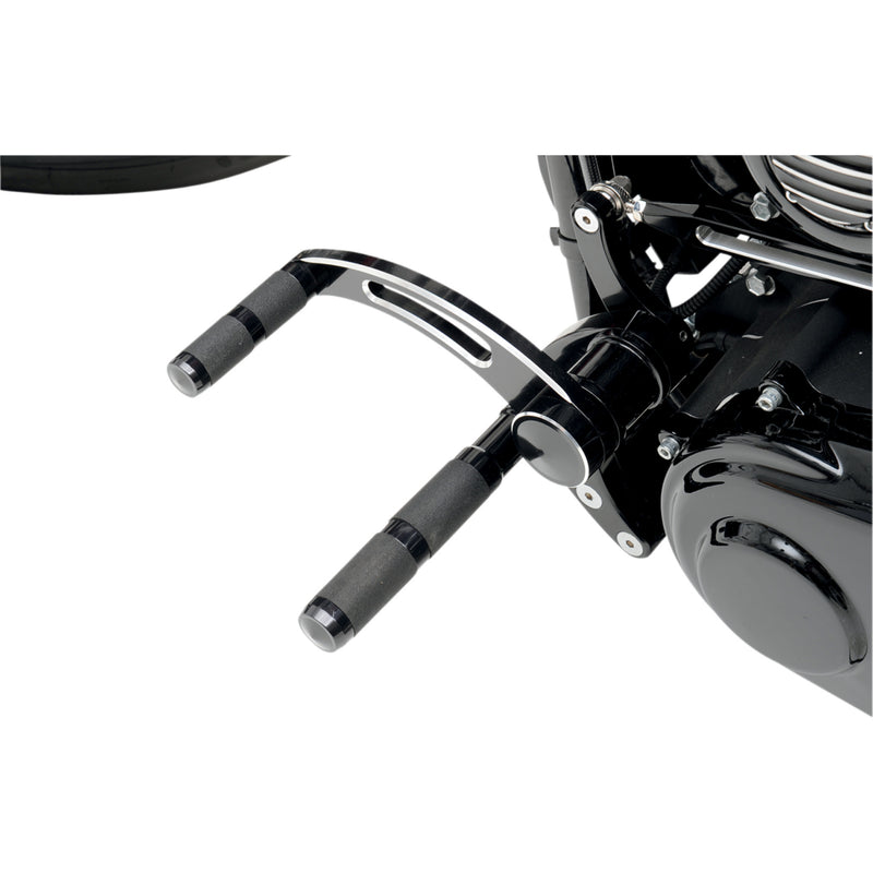 Accutronix Night Series Forward Control Kit - FC102-SSN For Harley Motorcycles 1991-2016