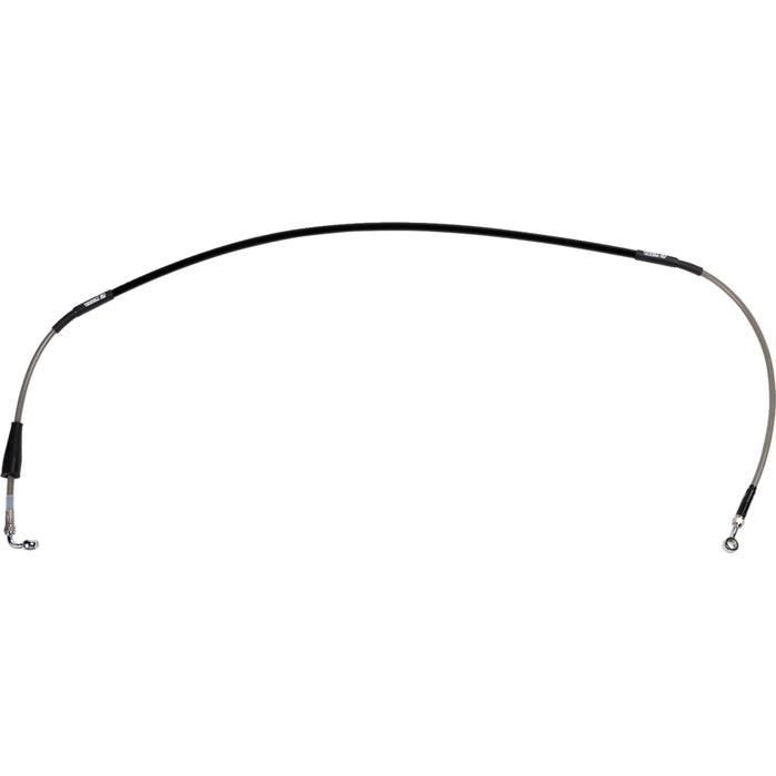 MOOSE OFFROAD 1741-6432 H01-1-022/P Stainless Steel Braided Brake Line Brake Line - Stainless Steel