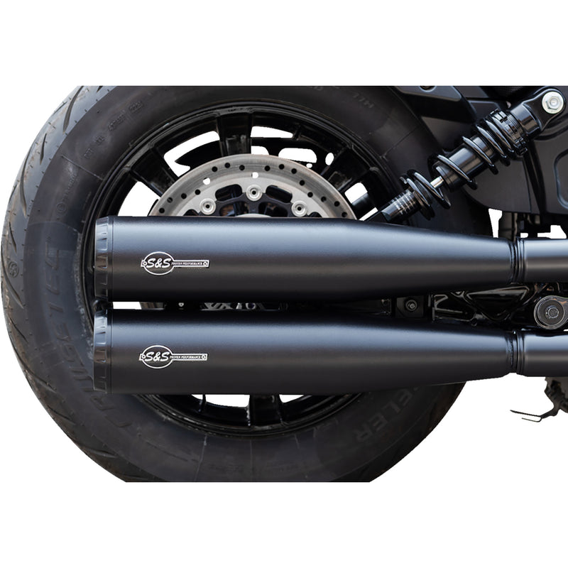S&S Cycle Grand National Muffler - 4110-266-R For Indian Scout 2019-2023