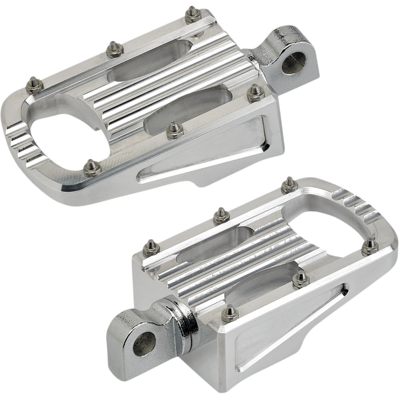 Biltwell Punisher Footpeg Classic Polished - 7005-303-01 For Harley Softail 2018-2020