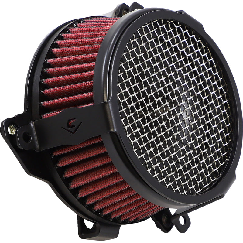 Cobra Cobra Plain Air Cleaner - 606-0103-03B-SB For Harley Sportster 2004-2022