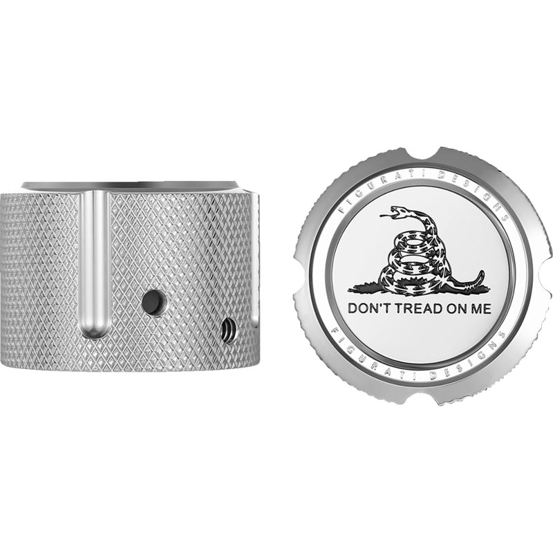 Figurati Designs Axle Nut Cover - FD40-FAC-SS For Harley Motorcycles 2002-2022