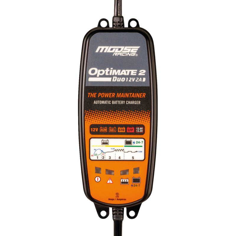MOOSE OFFROAD 3807-0707 TM-555 Optimate 2 Duo Charger/Maintainer Battery Charger/Maintainer - Optimate 2 Duo
