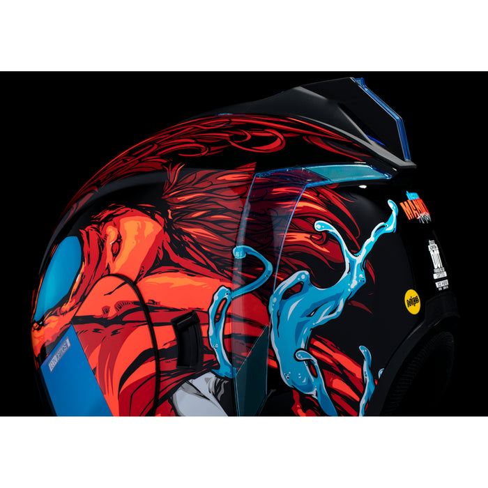 icon airflite inky helmet red visor ICON 0101-16938 Airform™ Manik'RR MIPS® Helmet Airform™ Helmet - Manik'RR -  MIPS® - Red - 3XL