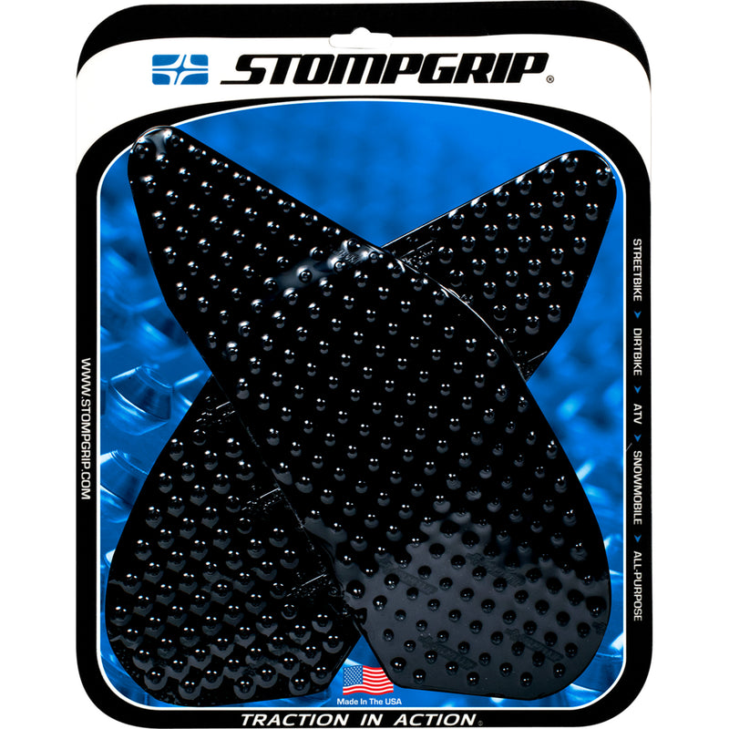 STOMPGRIP 4320-1063 55-10-0002B Volcano Profile Traction Pad Tank Kit Traction Kit - Black - Yamaha