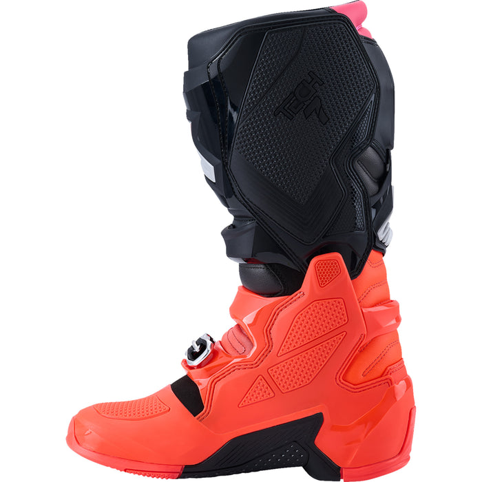 ALPINESTARS Tech 7 Boots Black/Fluorescent - Red/Fluorescent Pink