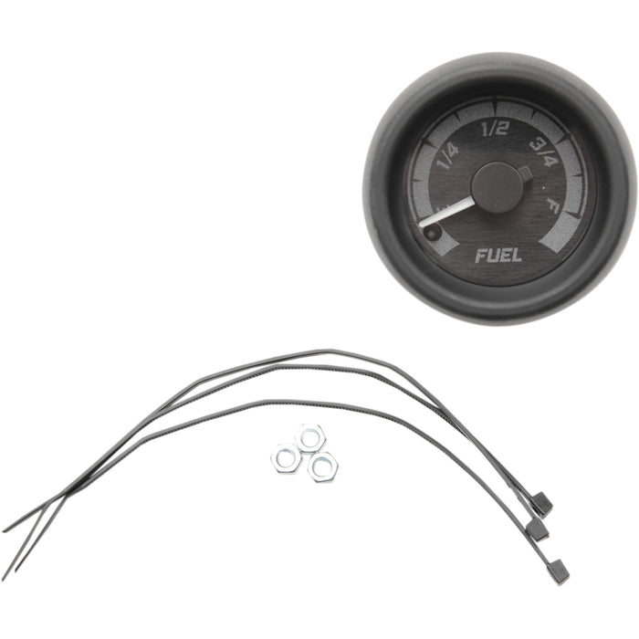 DAKOTA DIGITAL 2212-0453 MVX-8K-F-KG-K Replacement Analog Gauge Fuel Gauge - Black