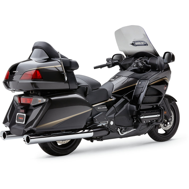 Cobra Tri Flo Muffler - 1218 Honda GL1800HP Gold Wing Audio Comfort / GL1800B Gold Wing F6B / GL1800F6B Gold Wing Bagger 2012-2017