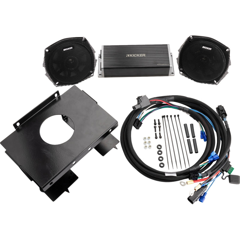 Kicker Speaker And Amplifier Kit - 50HDS962 For Harley Touring 1996-2013